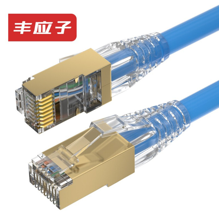 豐應子超五類非屏蔽網絡跳線 工程級性能，穩定連接新選擇